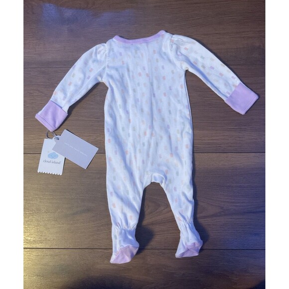 Cloud Island O-3 Months Inverted Zipper Top Snap NWT Girls - Picture 3 of 3